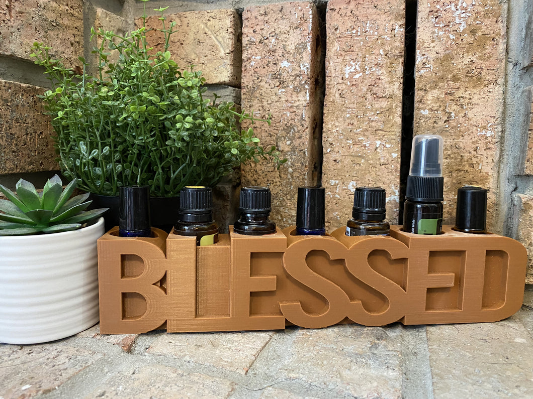 BLESSED - doTERRA bottle holder