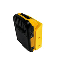 Load image into Gallery viewer, side view of the best battery mount - DEWALT 20V battery not included
