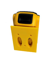 Load image into Gallery viewer, back of battery mount - DEWALT 20V battery not included
