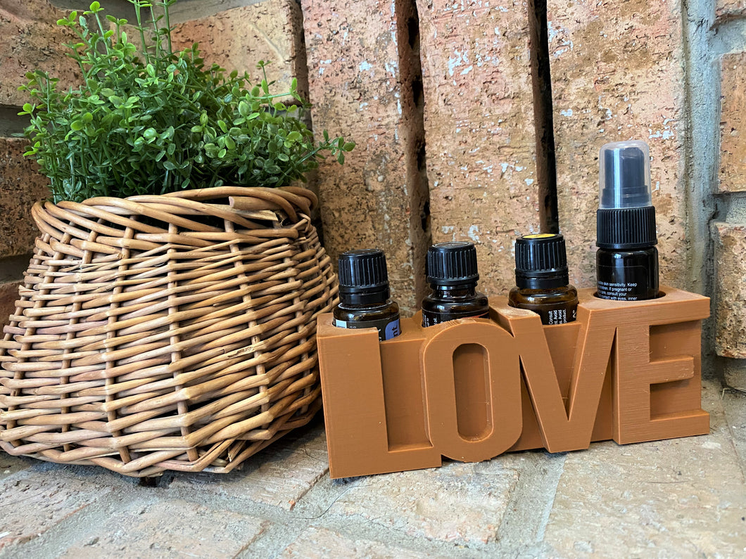 LOVE - doTERRA bottle holder